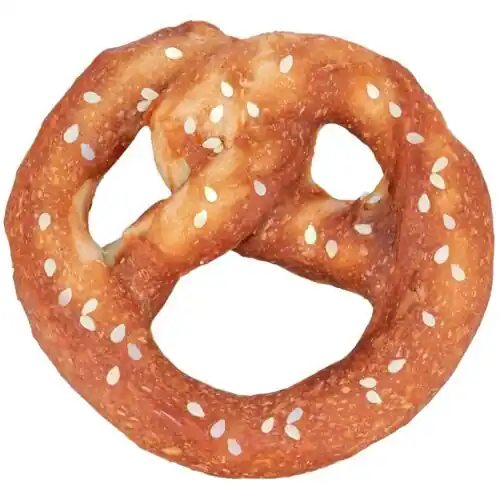 TRIXIE Denta Fun Bretzel mit Entenbrust lose ø 9 cm Neuheit